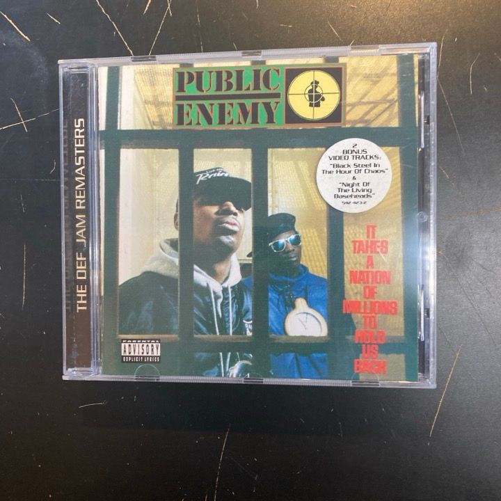 Public Enemy - It Takes A Nation Of Millions To Hold Us Back (remastered) CD (M-/M-) -hip hop-